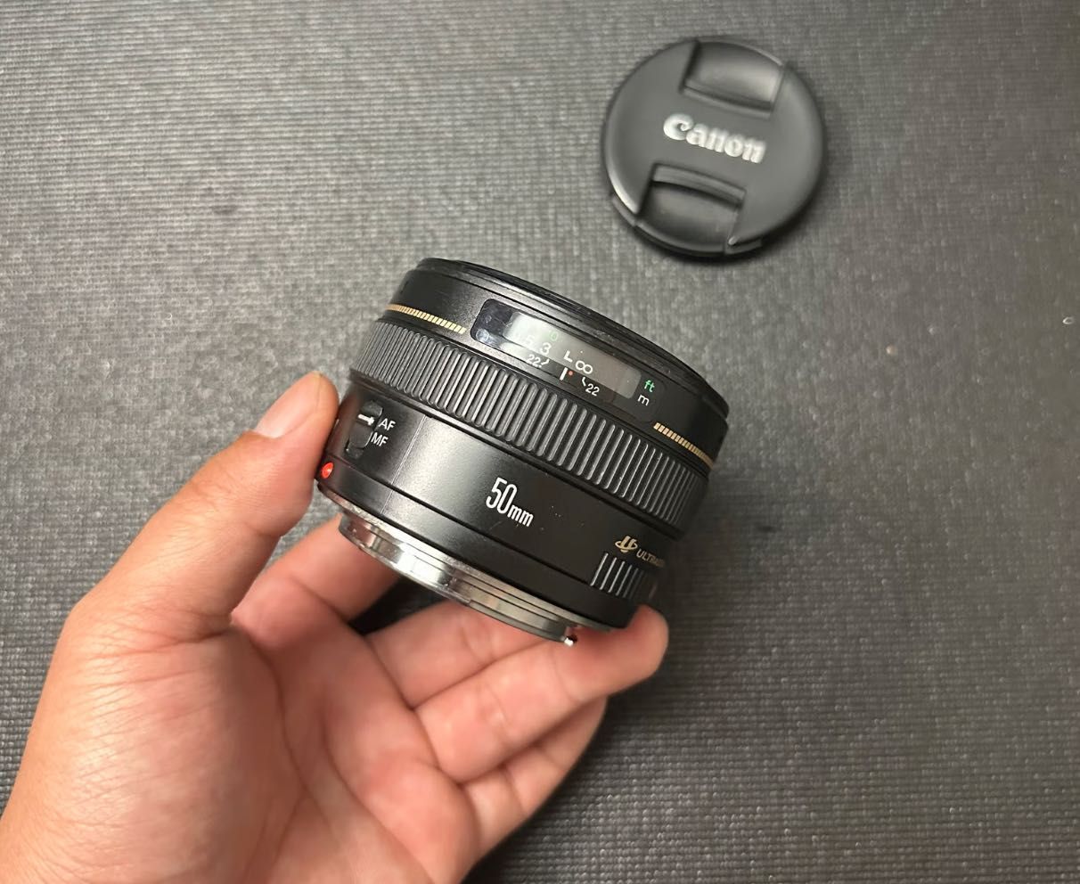 Фото и видео Объектив Canon EF 50mm f/1.4 USM в ИДЕАЛЬНОМ состоянии