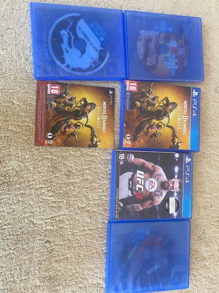 Продам PS 4 (плейстейшен) 1 теребайт + 6 шт игра диск!