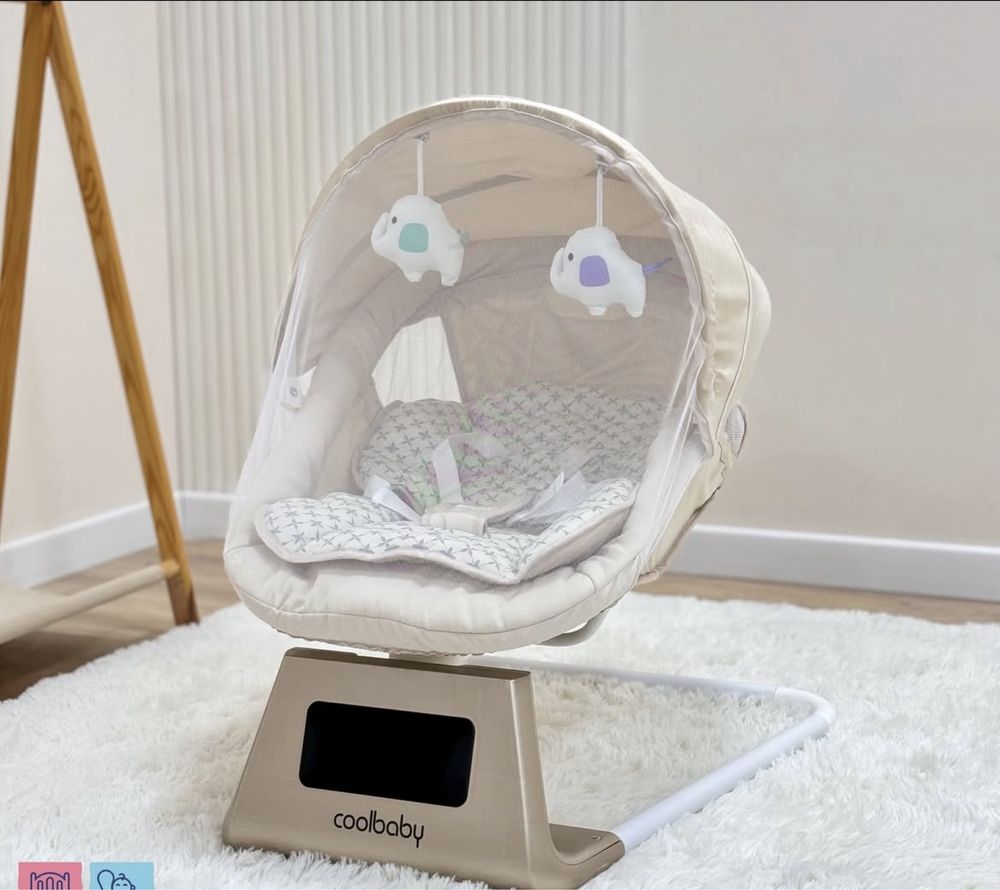 Электрокачель-шезлонг COOL BABY RS003D