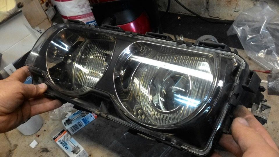 Бмв Е38 стекла Фары / bmw e38