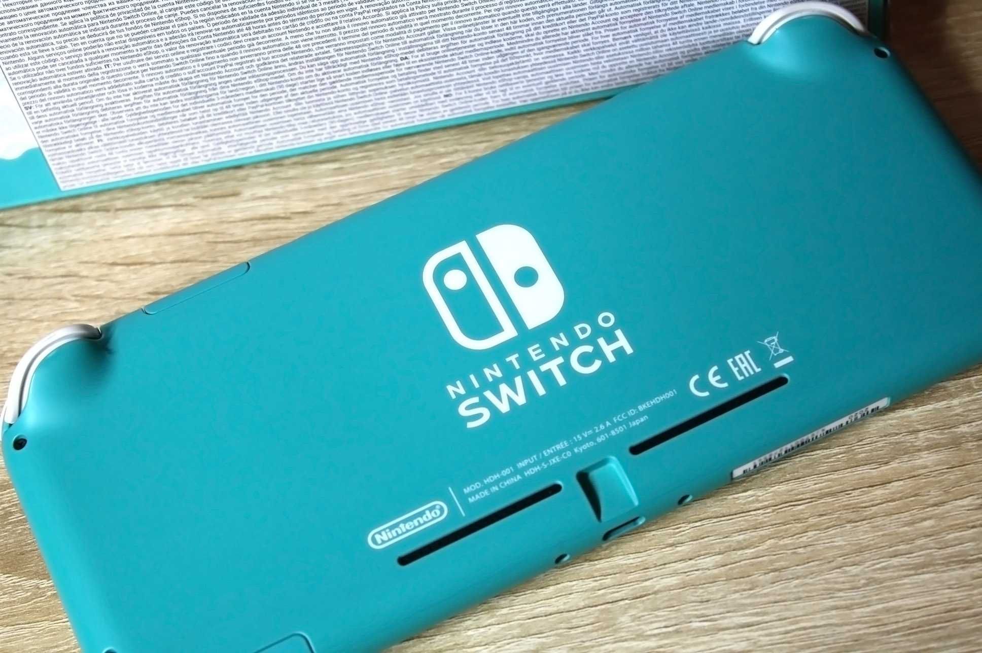 Nintendo Switch c играми с коробкой