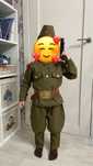 Военная форма с пилоткой