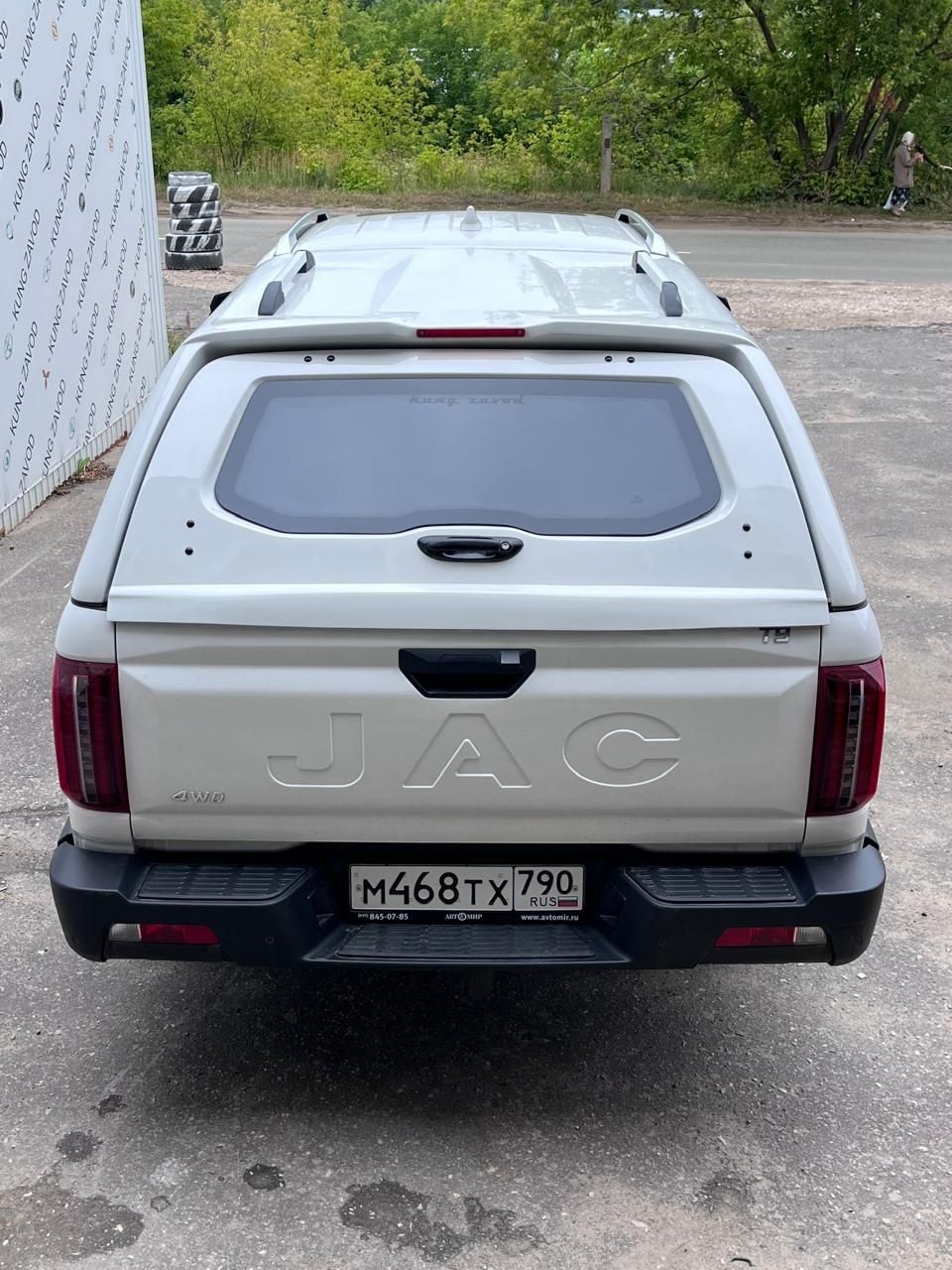 Купить Кунг стеклопластик на пикап JAC T9 / ДЖАК Т9
