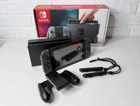Nintendo Switch HW и джойстик Dobe Red