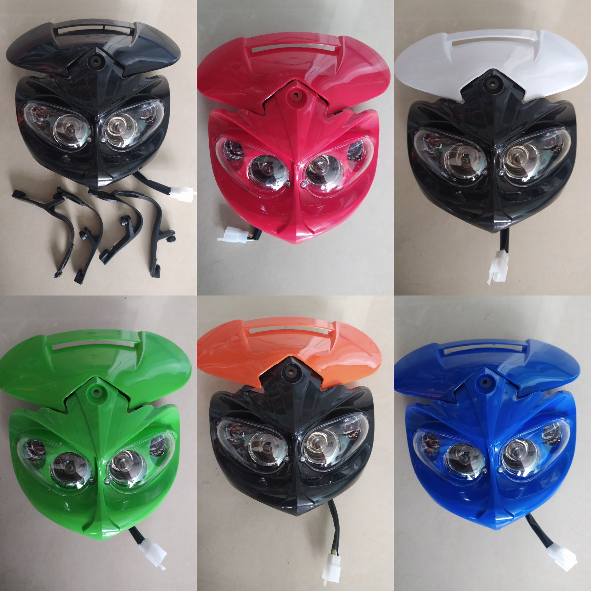 Новые, Универсальные Фары для Мототехники! Для Кроссовых и Pitbike!