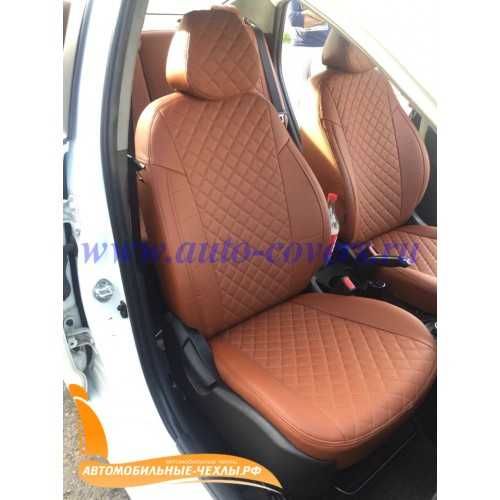 Чехлы на Hyundai Solaris седан/хэтчбэк с 2010 по 2016 г/ Автопилот