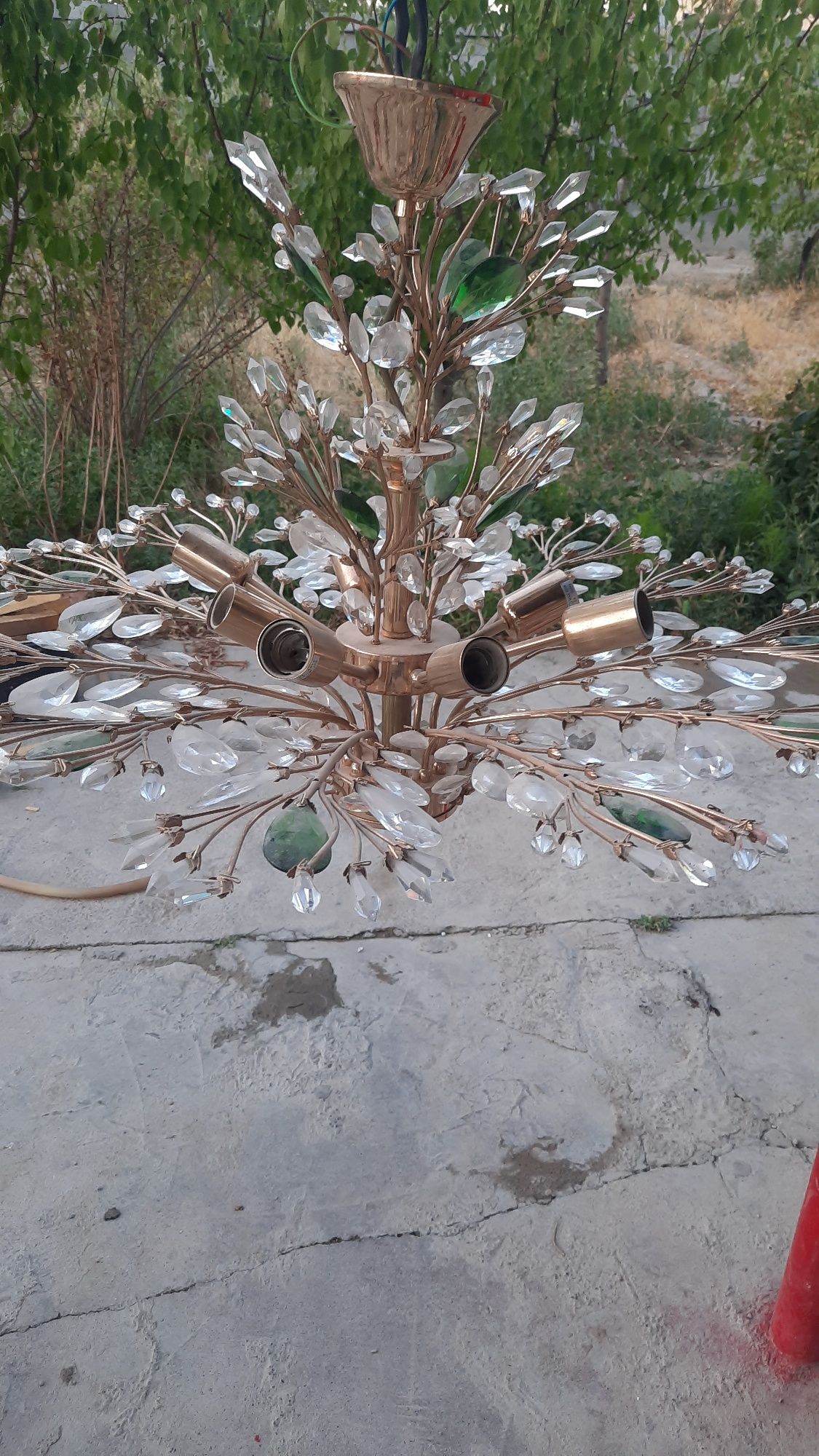 Люстры хрустальная