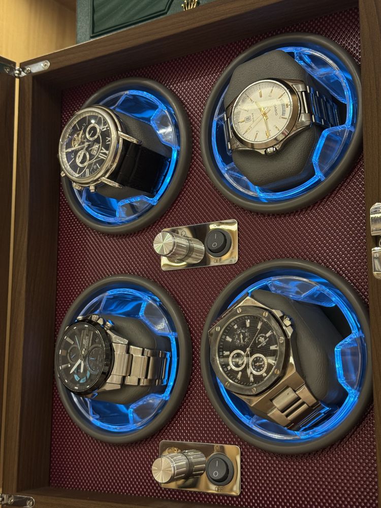 Winder Шкатулка для часов с автоподзаводом JEAN-44-BR-R