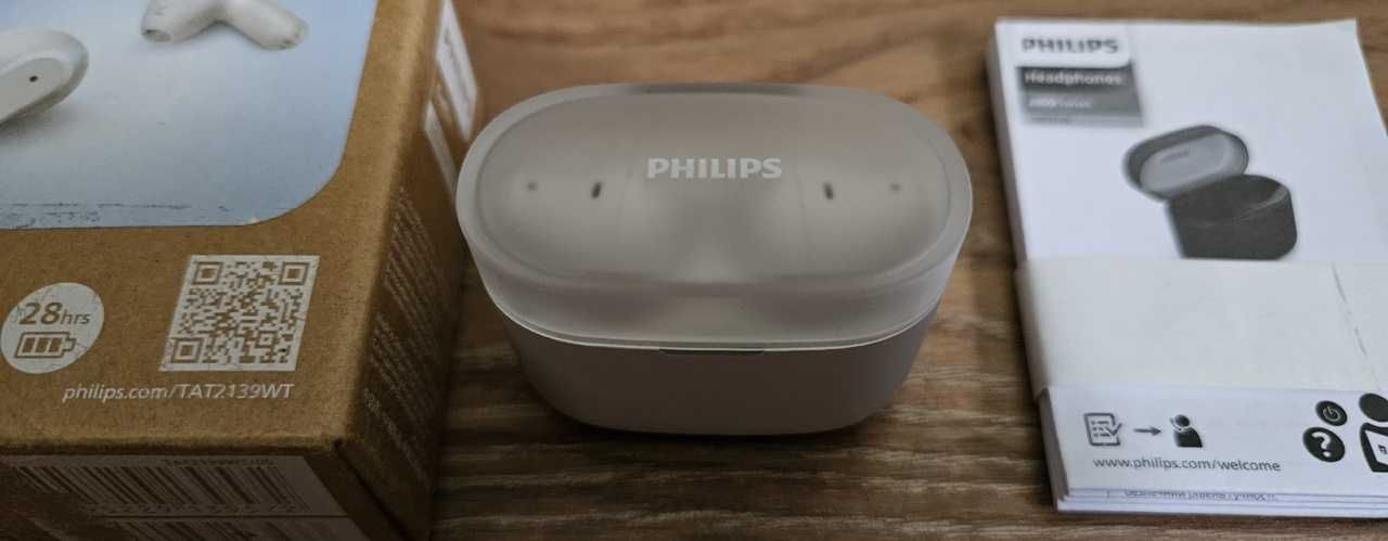 Наушники TWS Philips TAT2139 белый