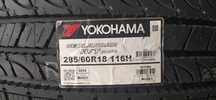 285/60R18. Yokogama. GO56