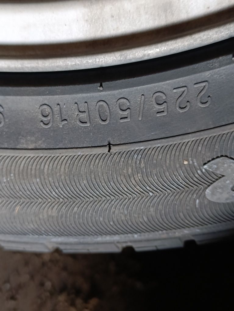 Диски л.п R16 с резиной 5*120 на BMW