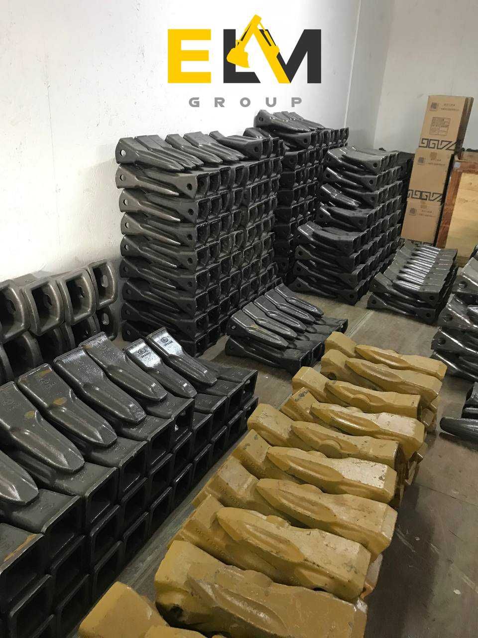 Коронки ковша усиленные Cat Komatsu Doosan Hitachi Volvo