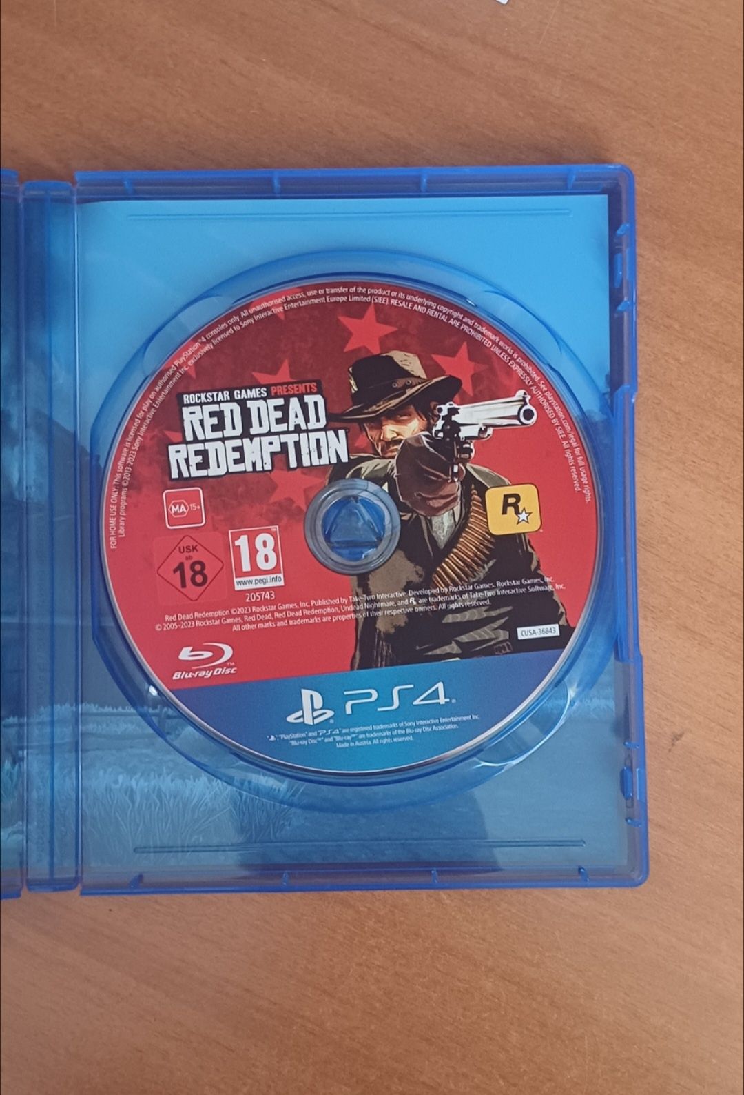 Red dead Redemption 1 ps4 диск игра