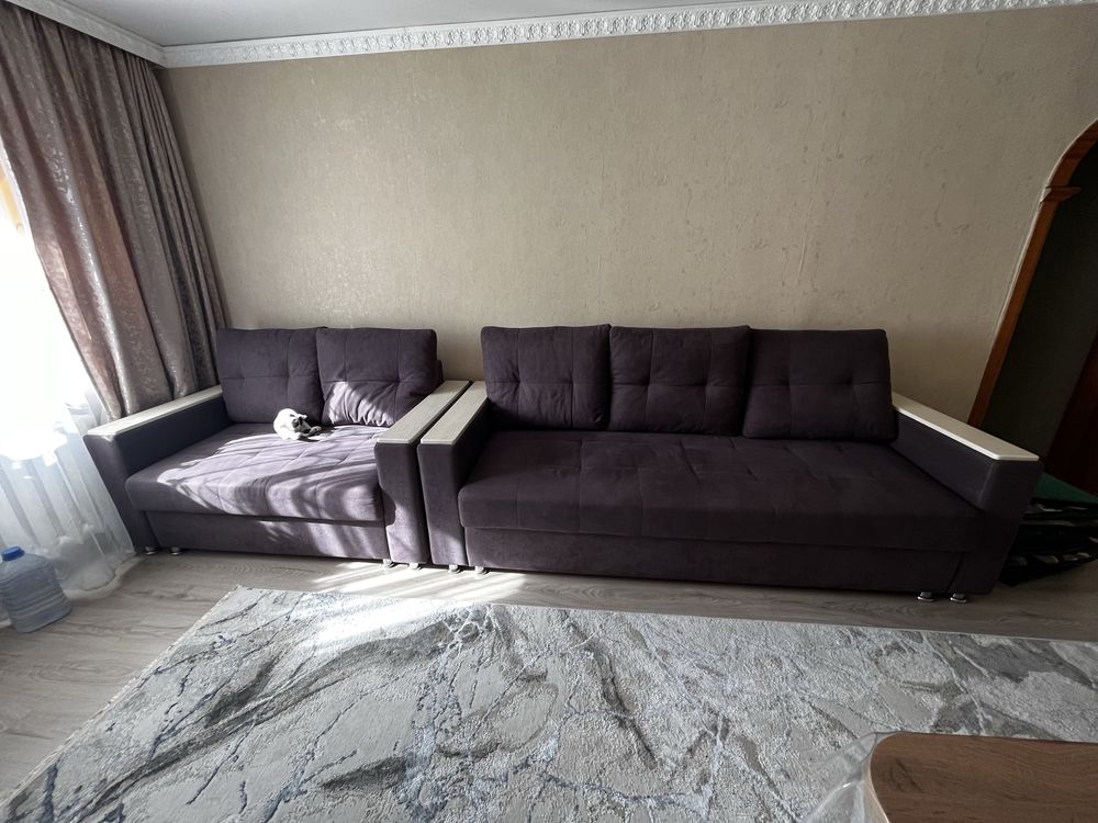 Продам диван с креслом