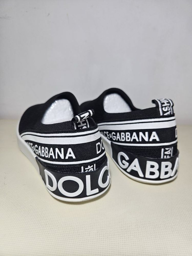Кроссовки-слипоны dolce & gabbana