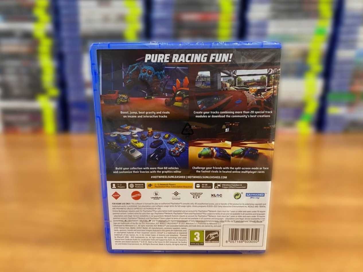 Новый Hot Wheels Unleashed*** PS5 Большой Выбор Игр