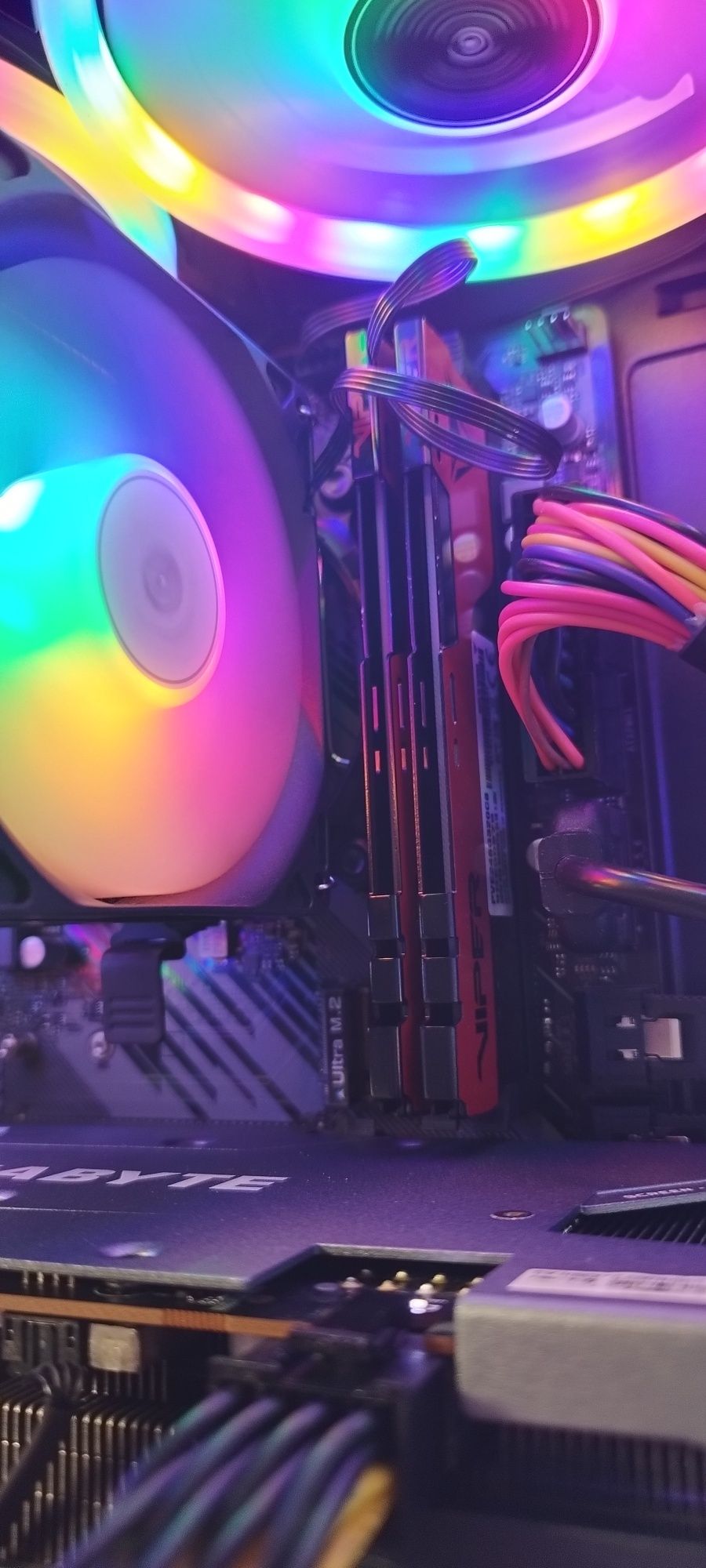 Игровой Компьютер для учебы и игр .Radeon rx 6600 xt 8 gb Gigabyte