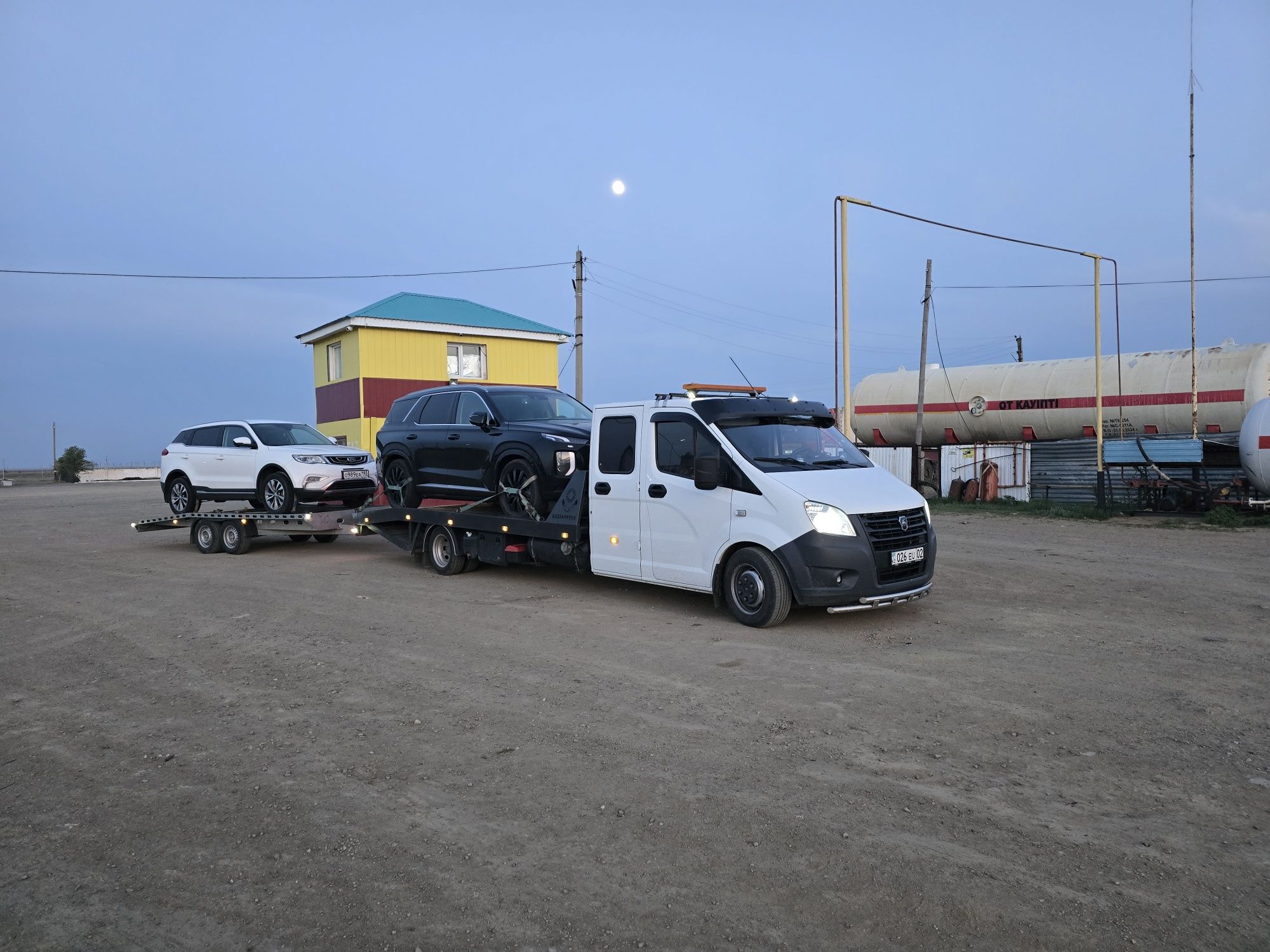 Атырау-Астана, Атырау-Алматы автовоз