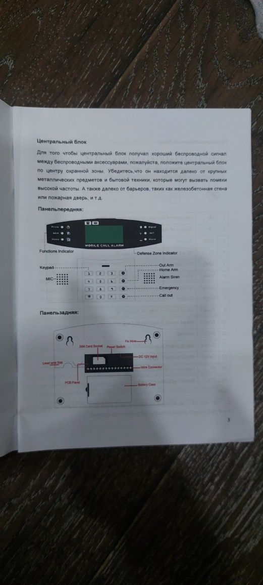 Сигнализация беспроводная для дома