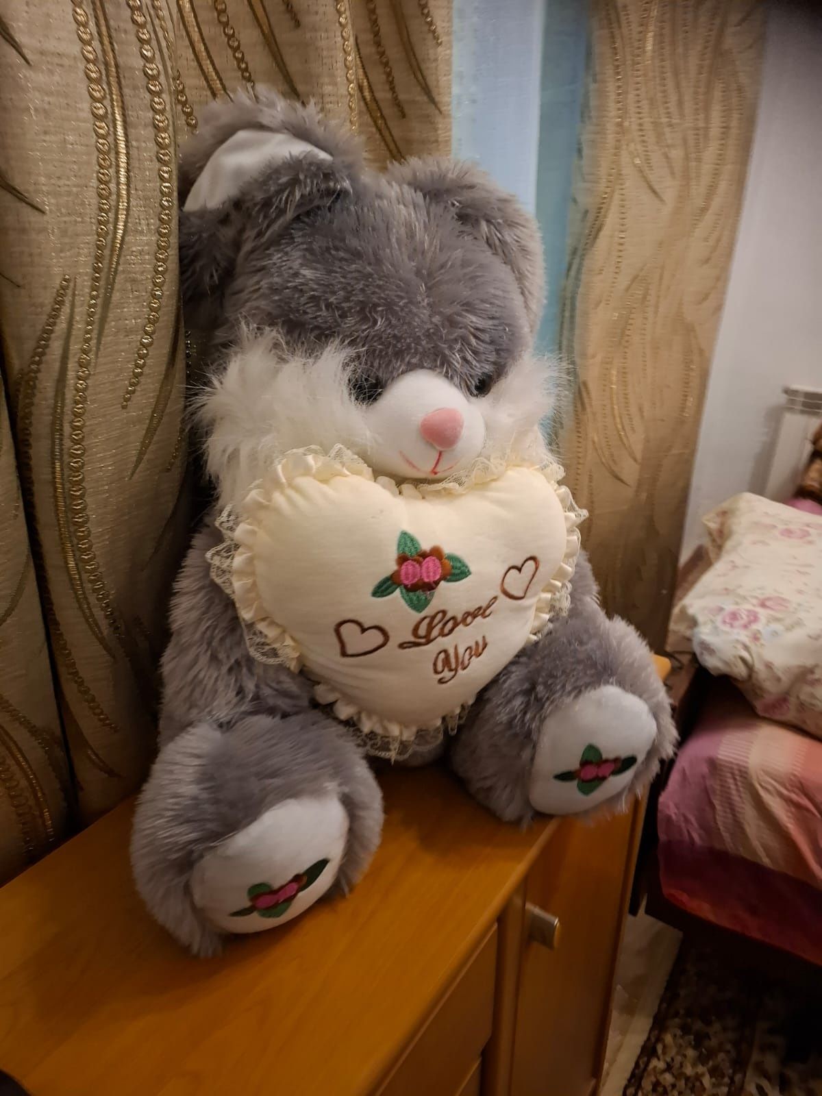 Мягкая игрушка заяц