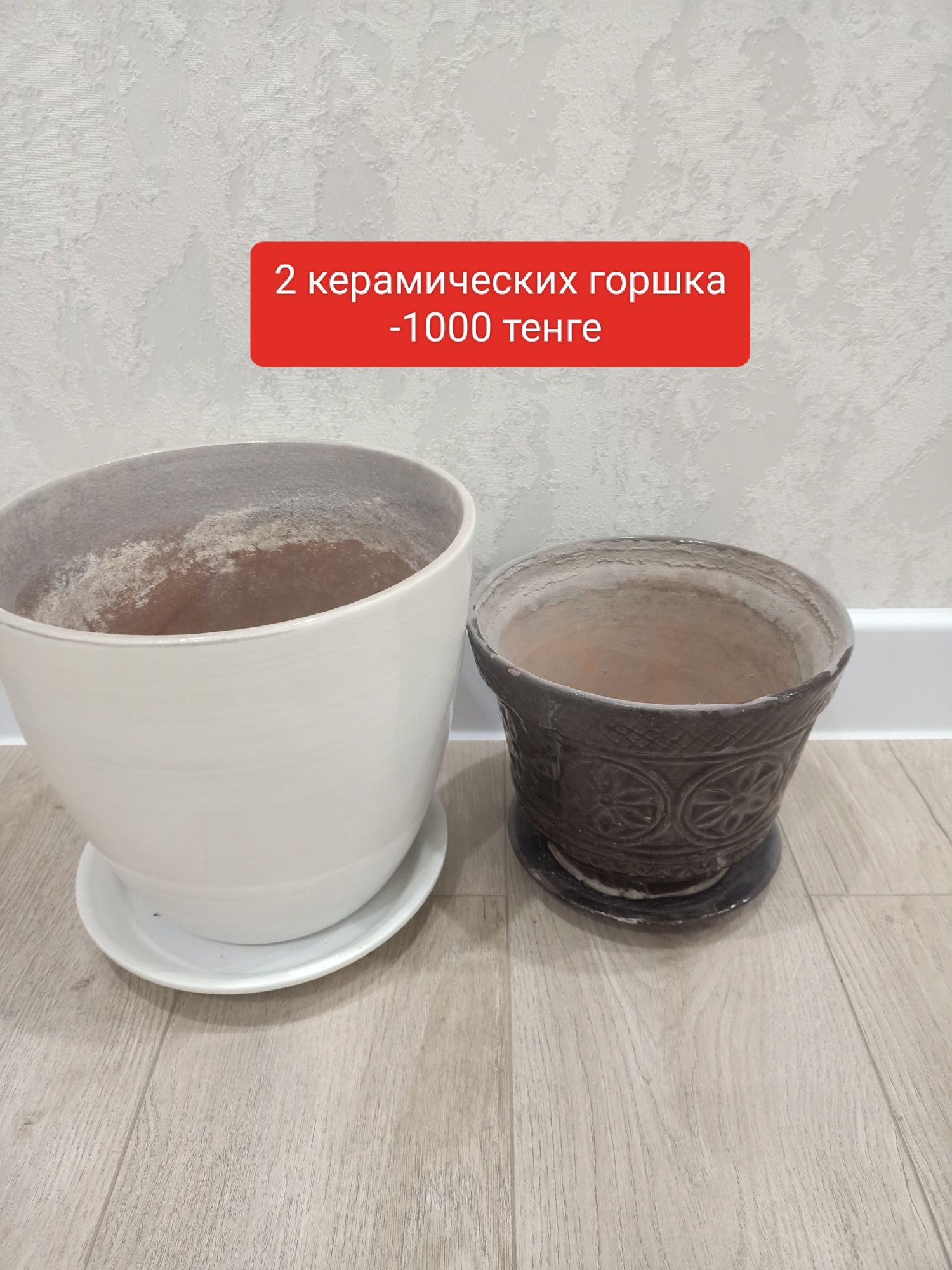 Горшки для цветов от 1000