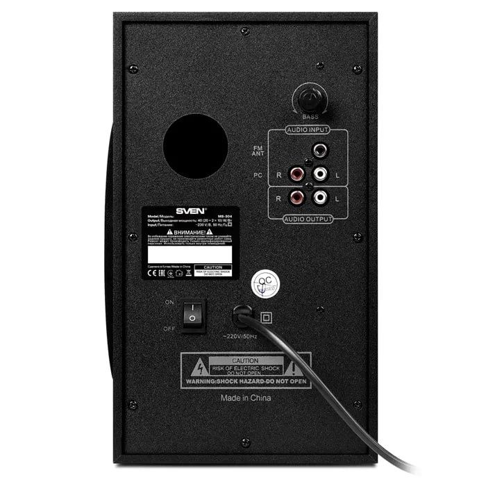 Музыкальные колонка SVEN MS-304 Акустическая система 2.1