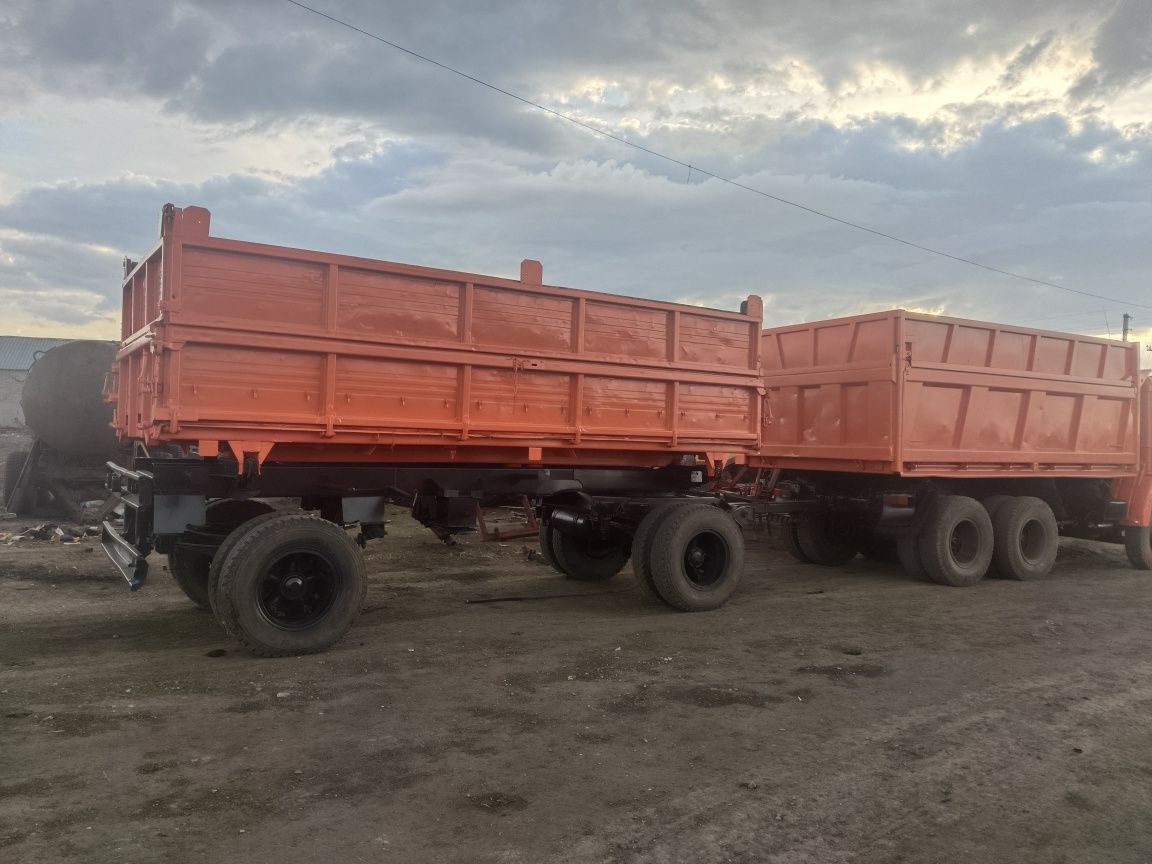 Продам КамАЗ 3-х сторонник с прицепом