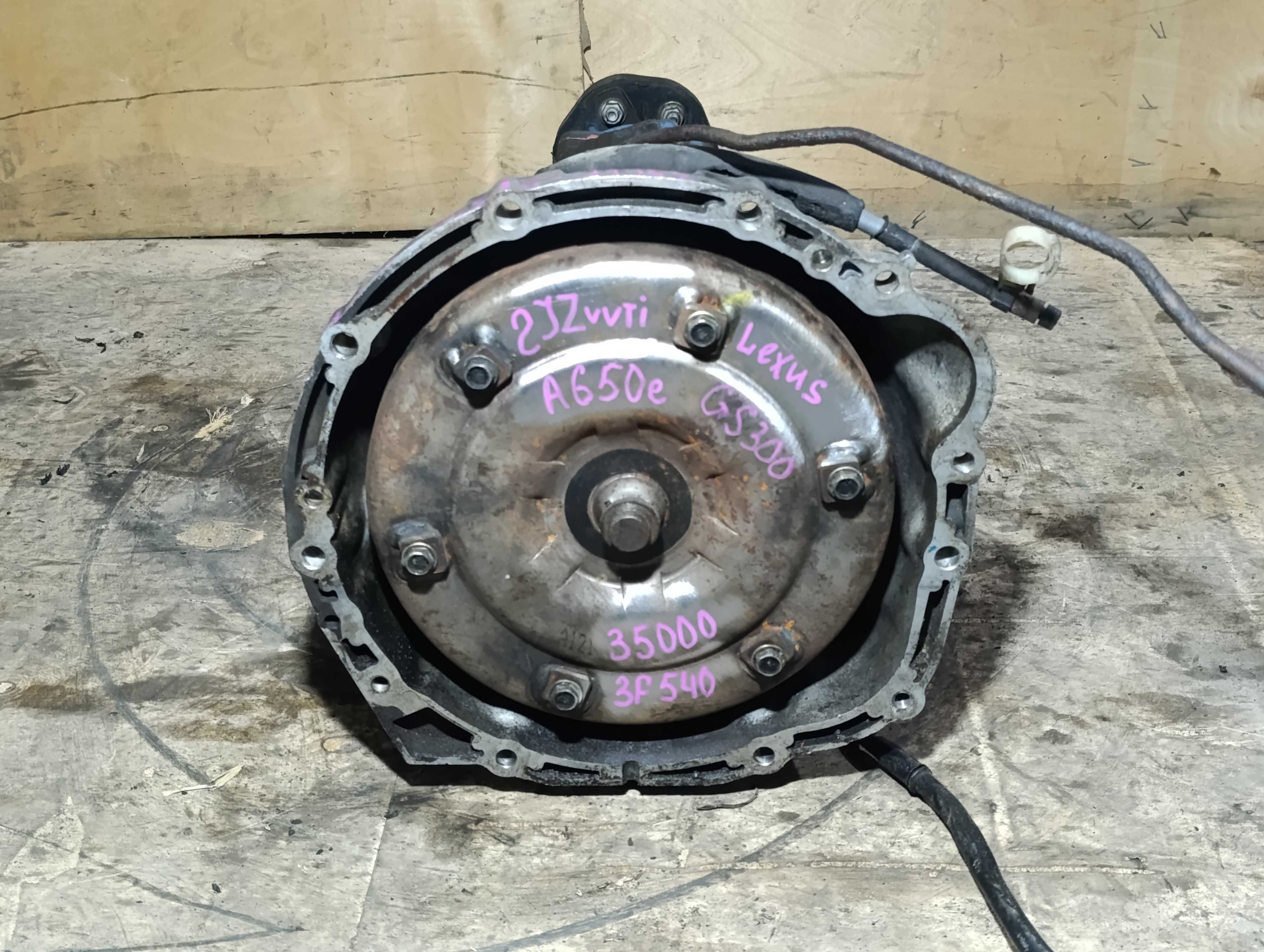АКПП 5ст автомат 35-50LS A650e Lexus GS300 Toyota Aristo 2JZ 12-пин