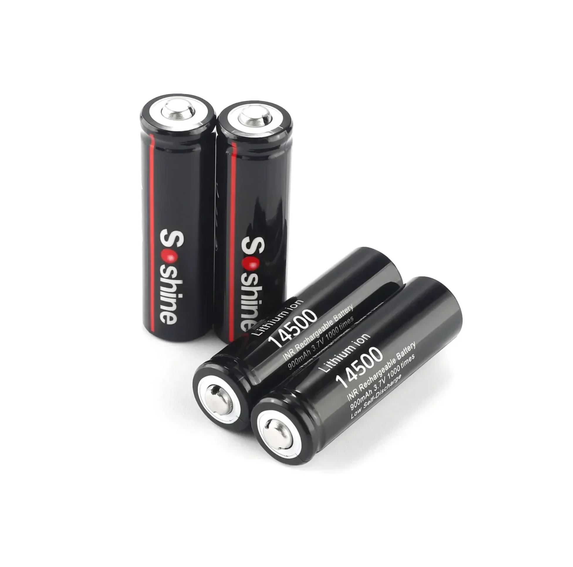 Аккумуляторная батарея (Li-Ion)  Soshine 14500 3,7в 900mah