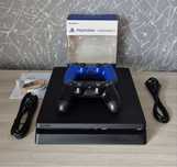 PS4 SLIM + игры FC 25, UFC 3,4, Battlefield V и 180+игр