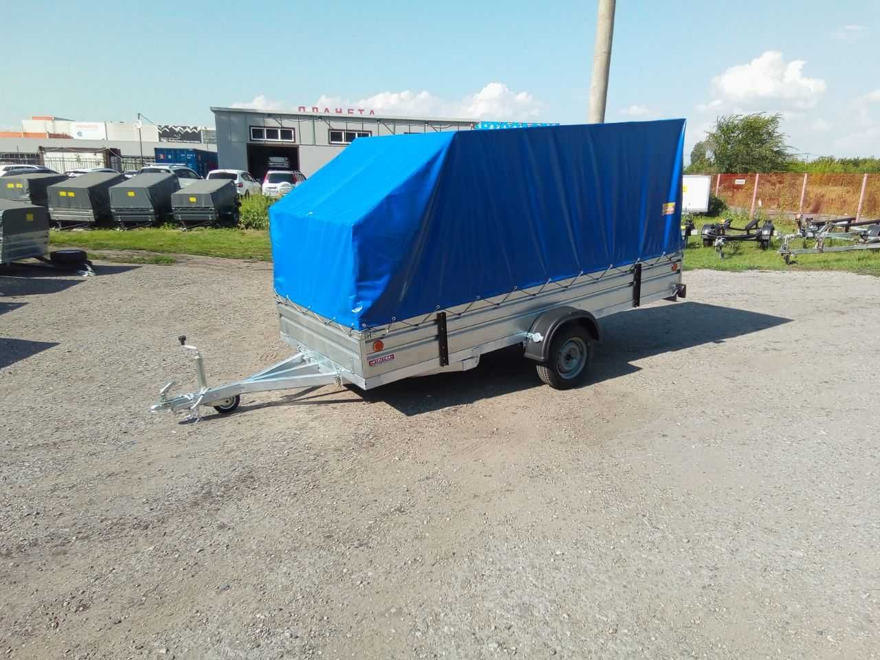 Продажа прицепа 2565Х1550Х420  ТЕНТ -1180