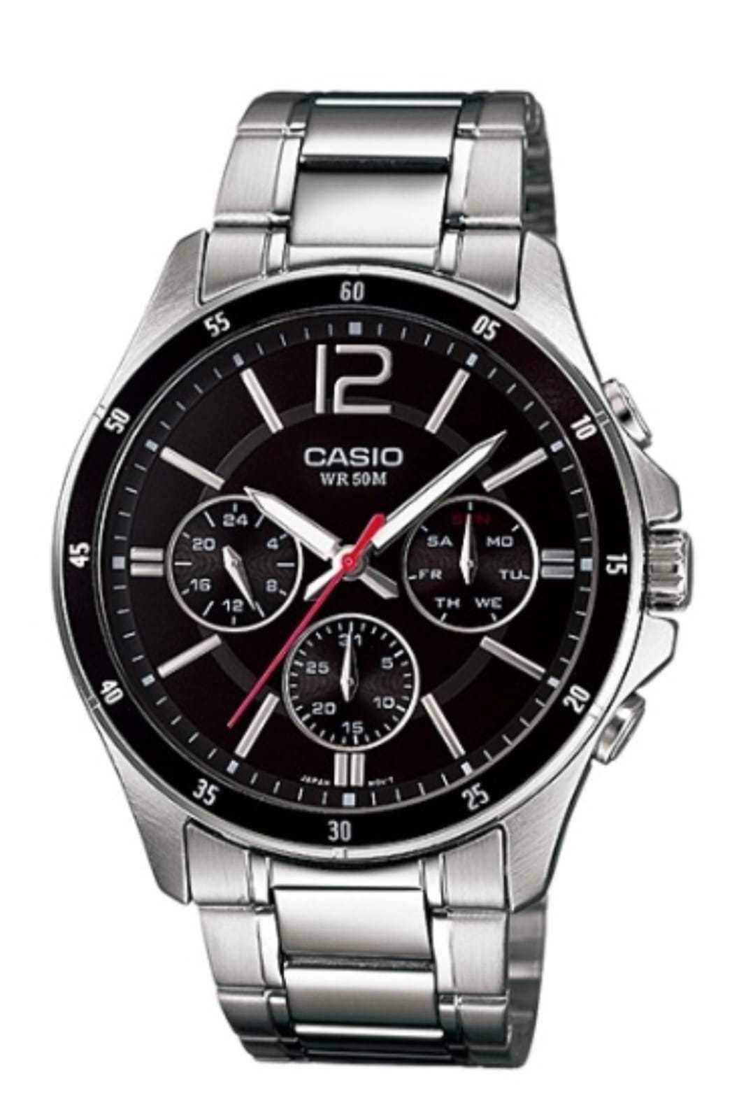 Часы Кварцевые CASIO MTP-1374D-1AVDF сталь