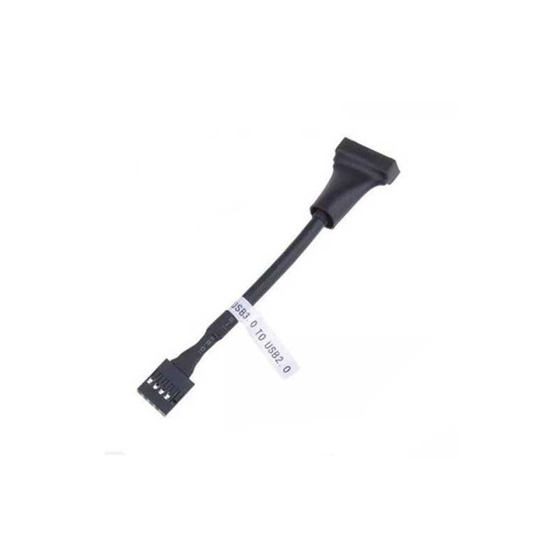 Шнур переходник USB 3.0 m 19pin  - USB 2.0 f 9pin