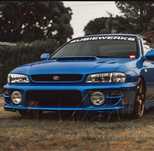 Бампер передний STI Subaru Impreza GC/GF