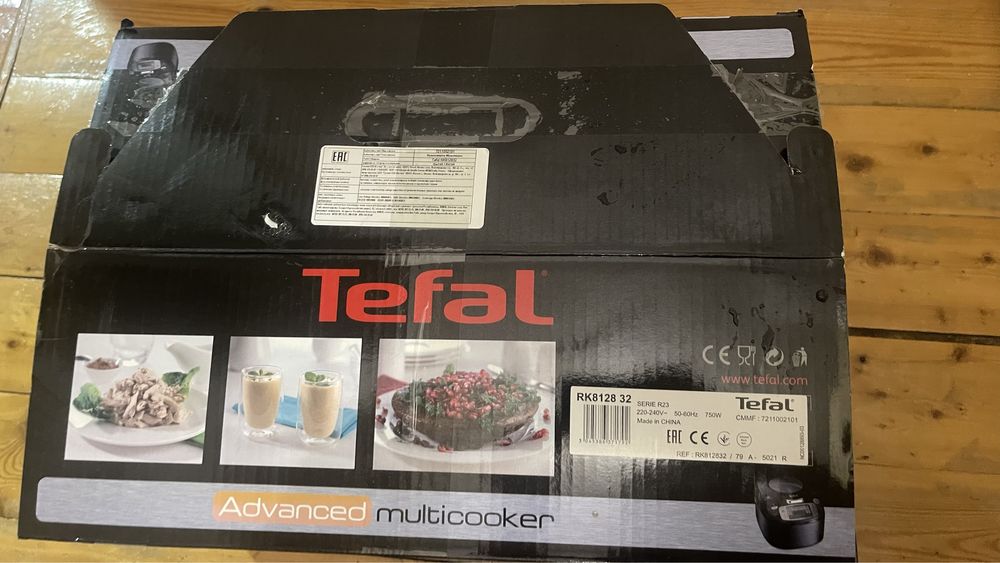 Мультиварка Tefal RK815832 со сферической чашей