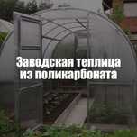 Теплицы из поликарбоната с гарантией 20 лет! Доставка, установка!