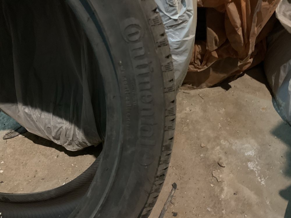 Зимние Шины 275/40 R20 continental 2 пара разноширокие