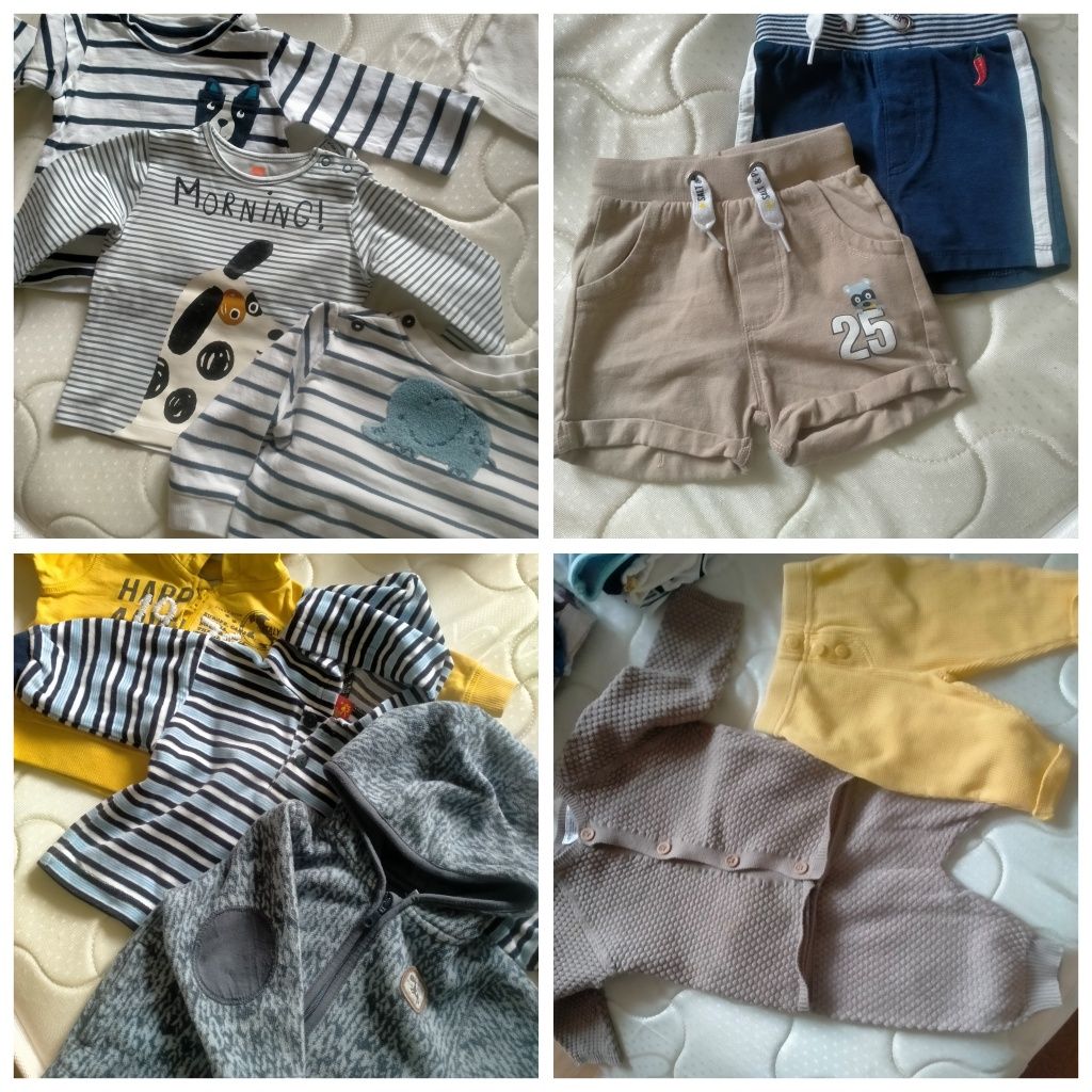 Продам детские вещи от 0 до годика на мальчика