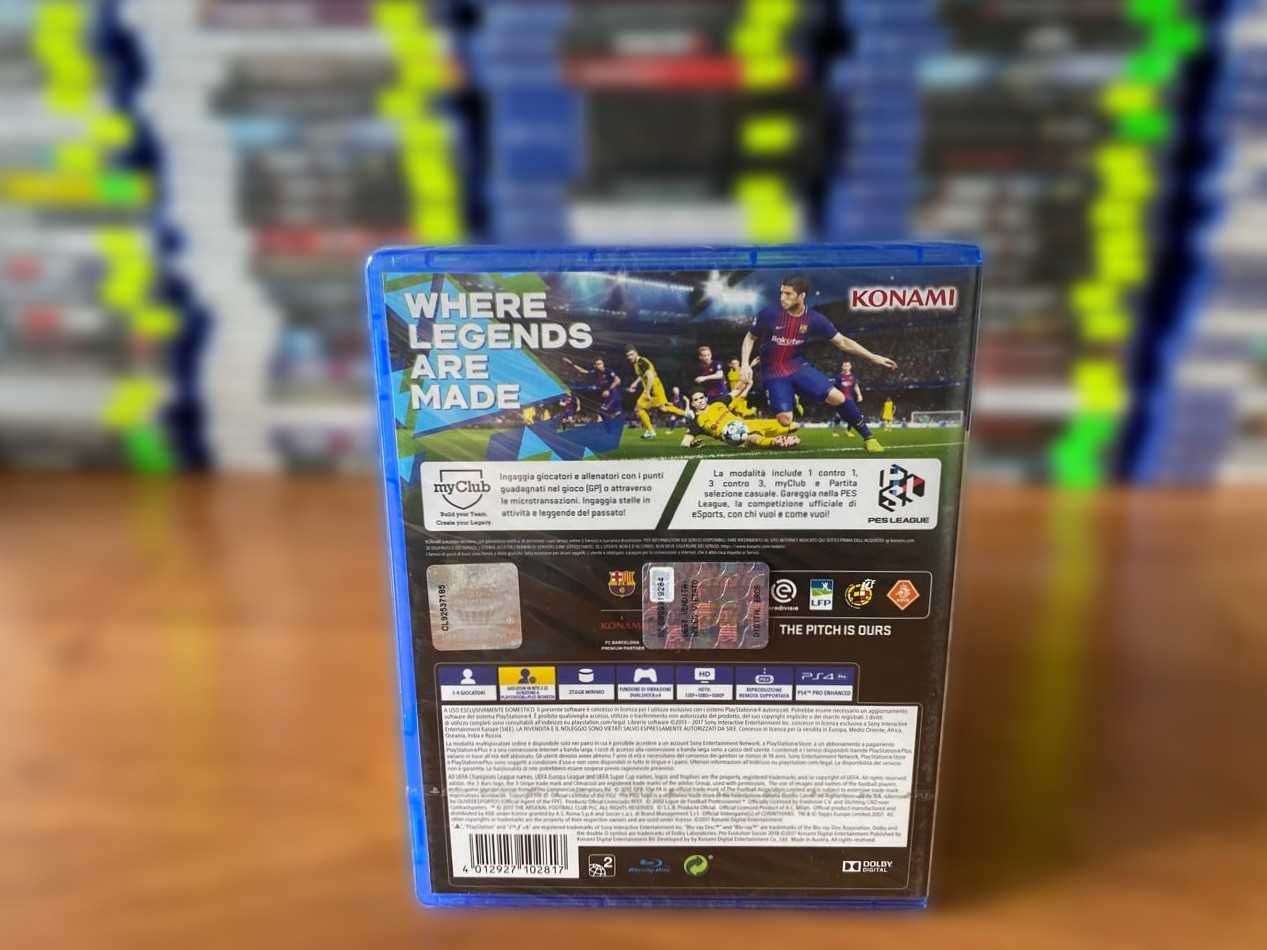 Новый Pro Evolution Soccer 2018/ PES 2018 Большой Выбор Игр