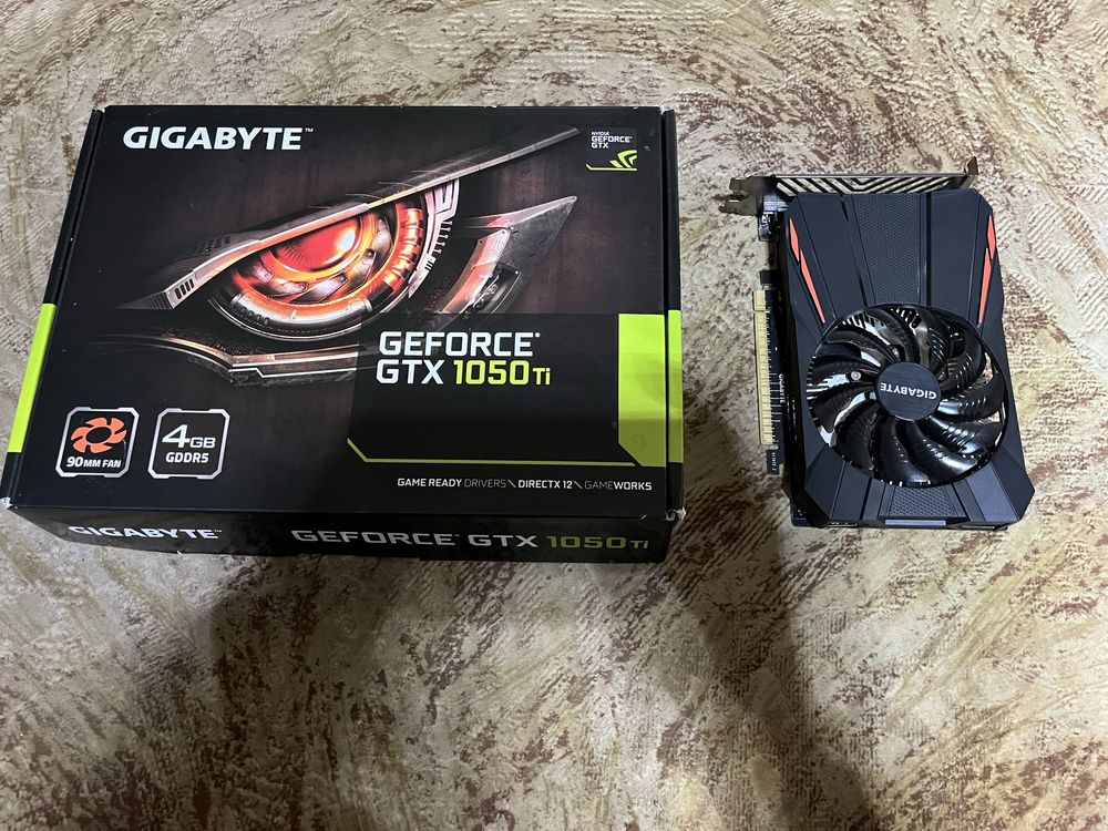 Продам видеокарту GTX 1050ti 4gb