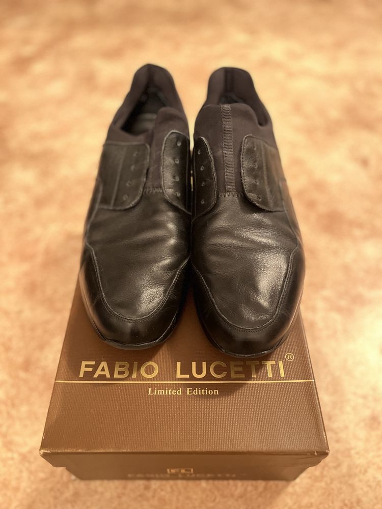 Продам мужские кожаные кеды Fabio Lucetti. Турция. 43 размер