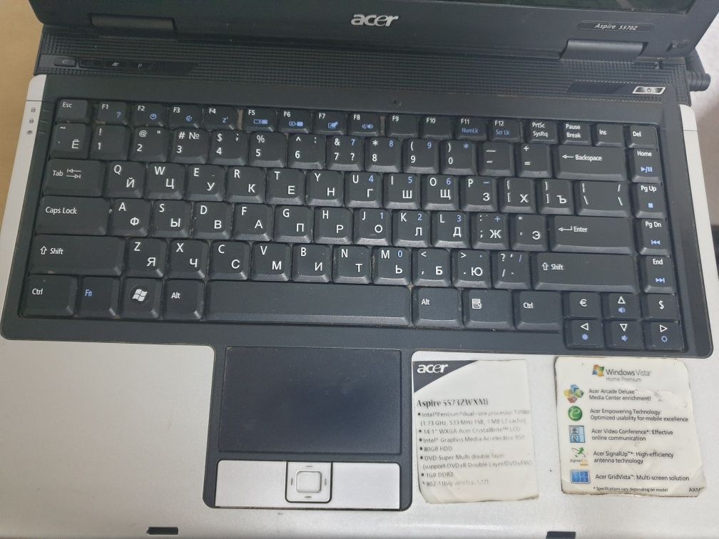 Ноутбук ACER на запчасти