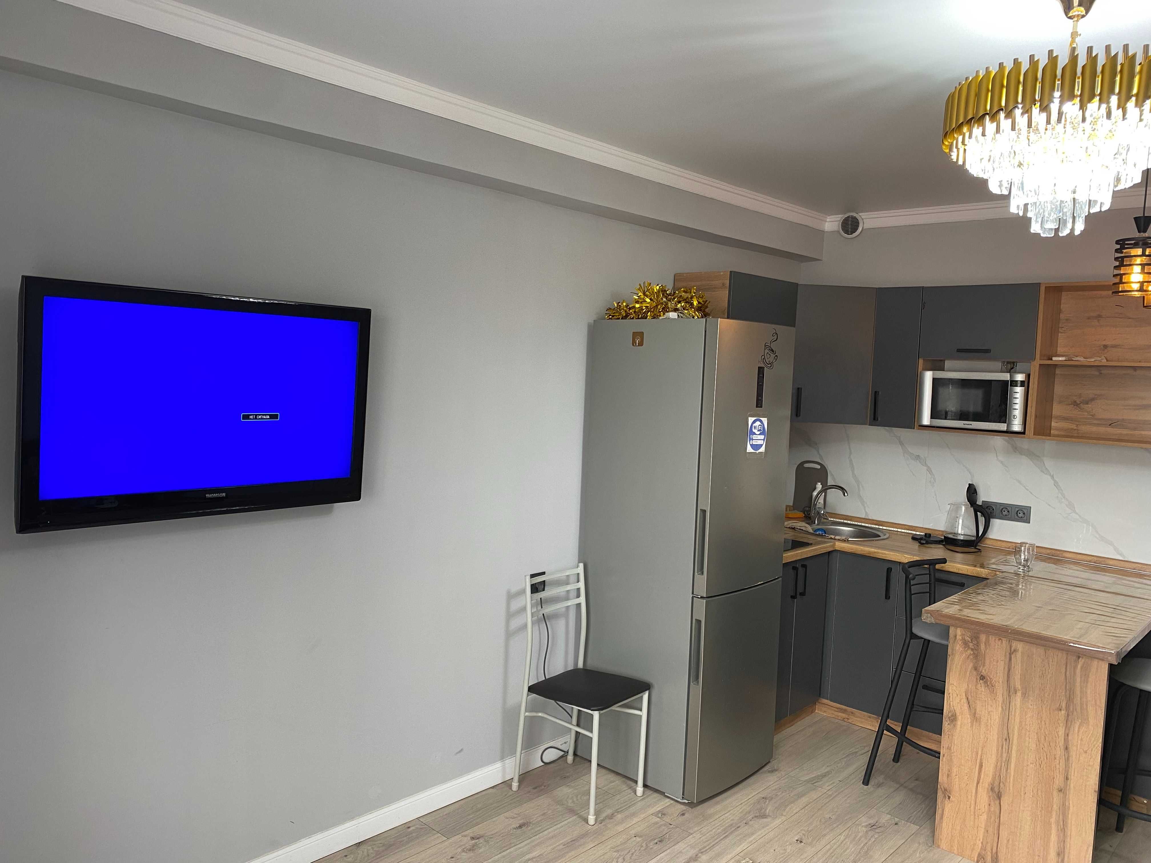 Квартира суточно в новом ЖК! Wi-fi, Smart TV, Кондиционер!