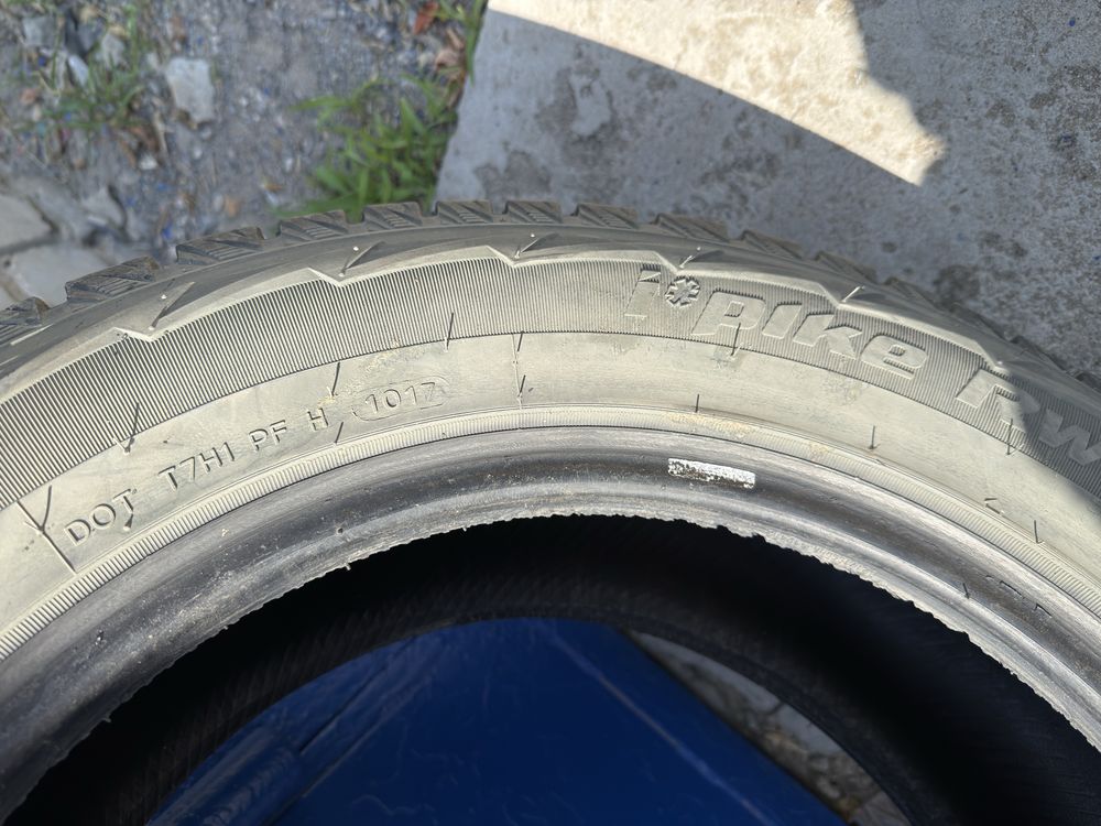 Коплект зимней резины/шины Hankook iPike 225 65 R17, шипы в отл. сост.