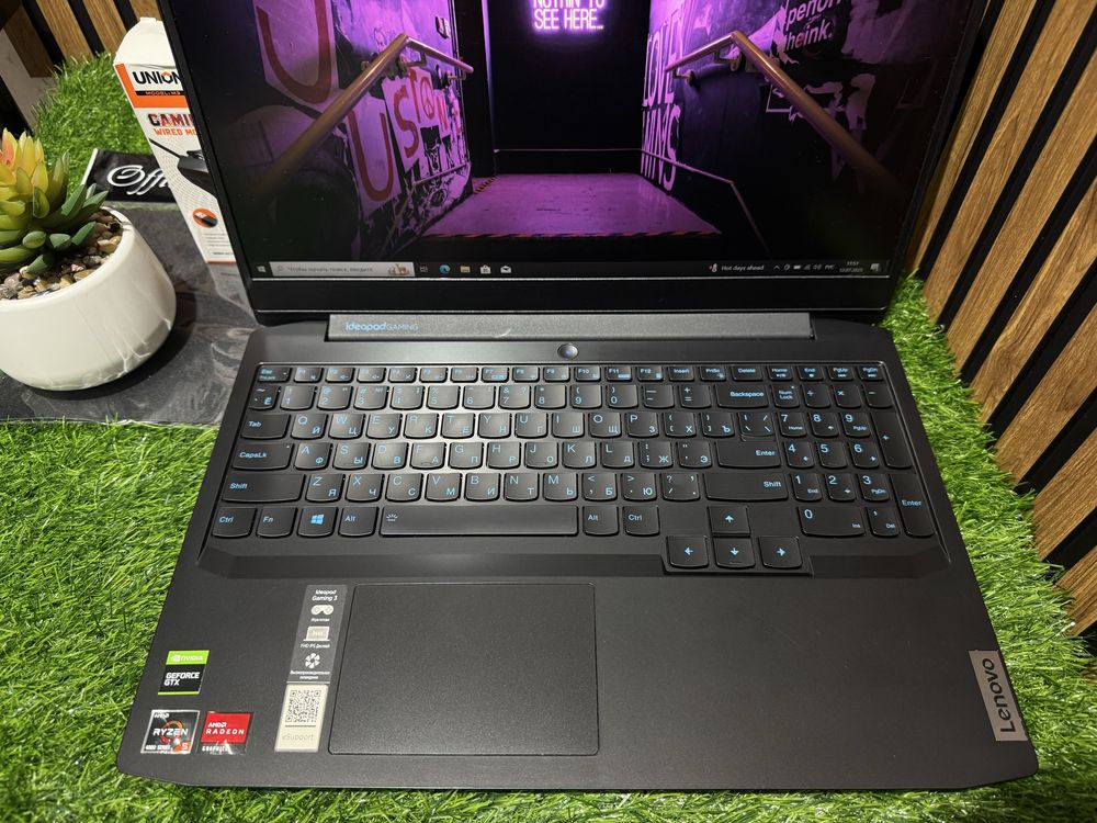 Игровой Ноутбук Lenovo IdeaPad Gaming3 Ryzen5-4600/16GB/SSD512/GTX1650