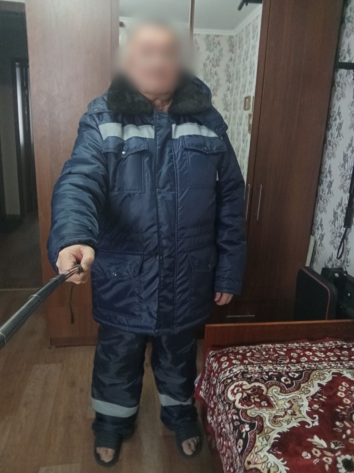 Спецодежда для мужчин.Утепленная. Куртка, полукомбинезон. Зима.