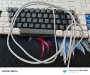 Клавиатура с rgb подсветка(4 вида) рабочая хорошие звуки