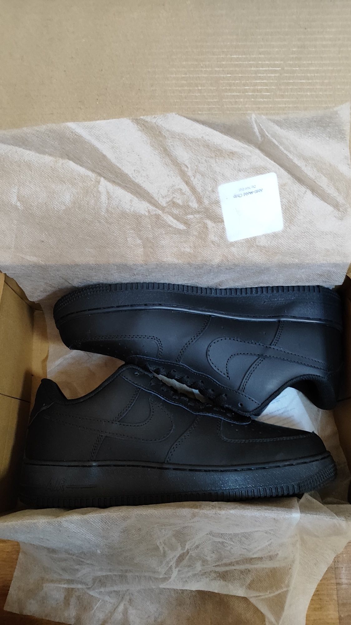 Черные Air Force 1