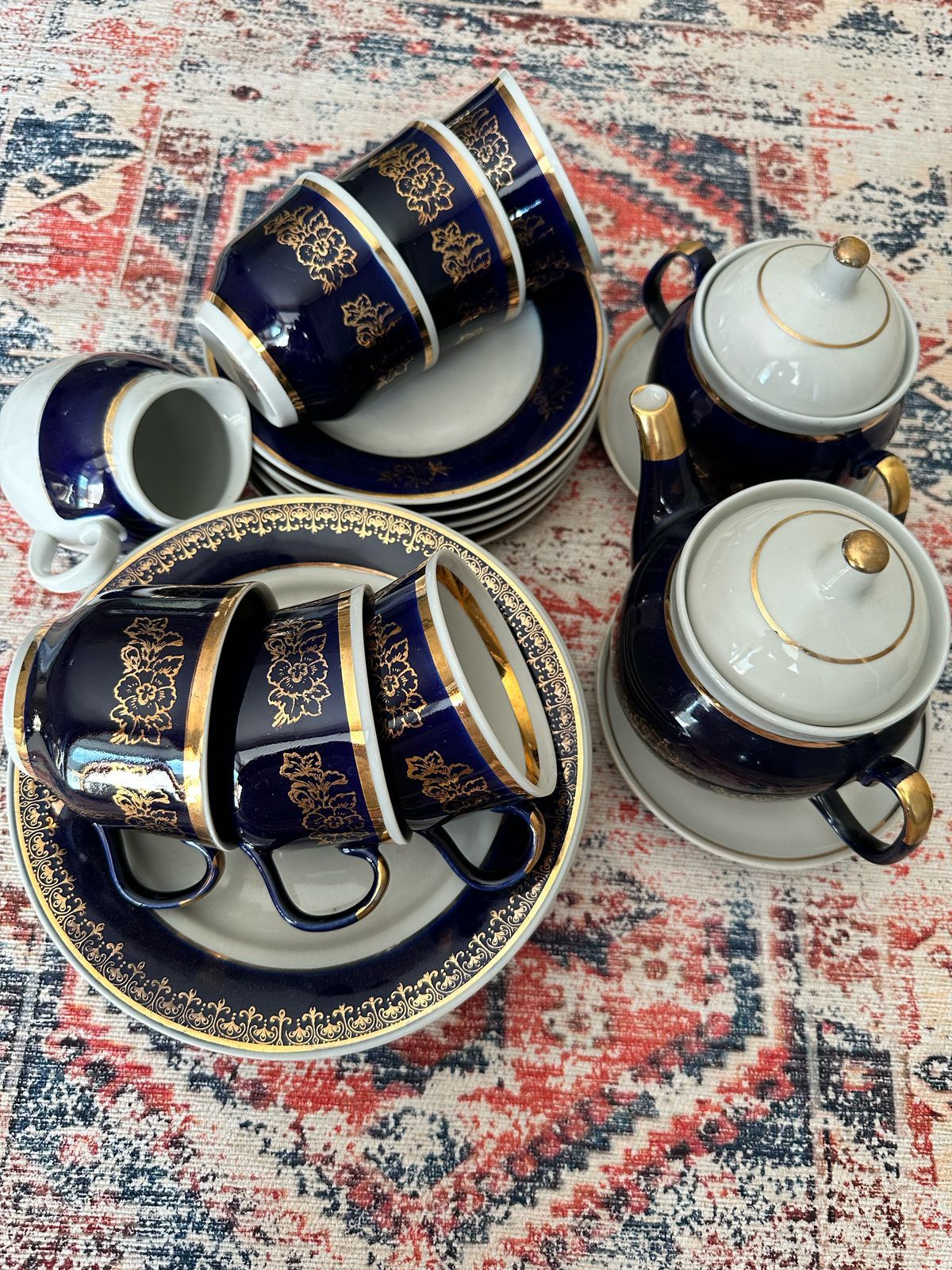 Сервиз кобальт СССР