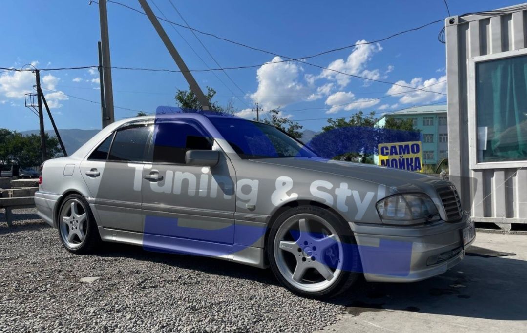 Обвес AMG 3.6 Бампер Пороги Мерседес w202
